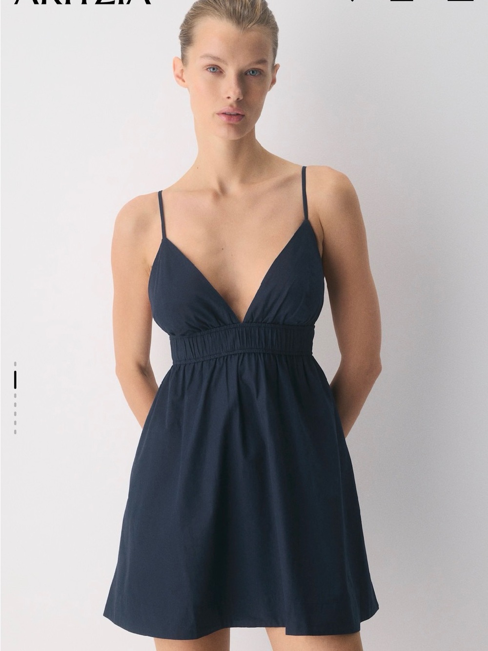 Wilfred
Encourage Poplin Mini Dress